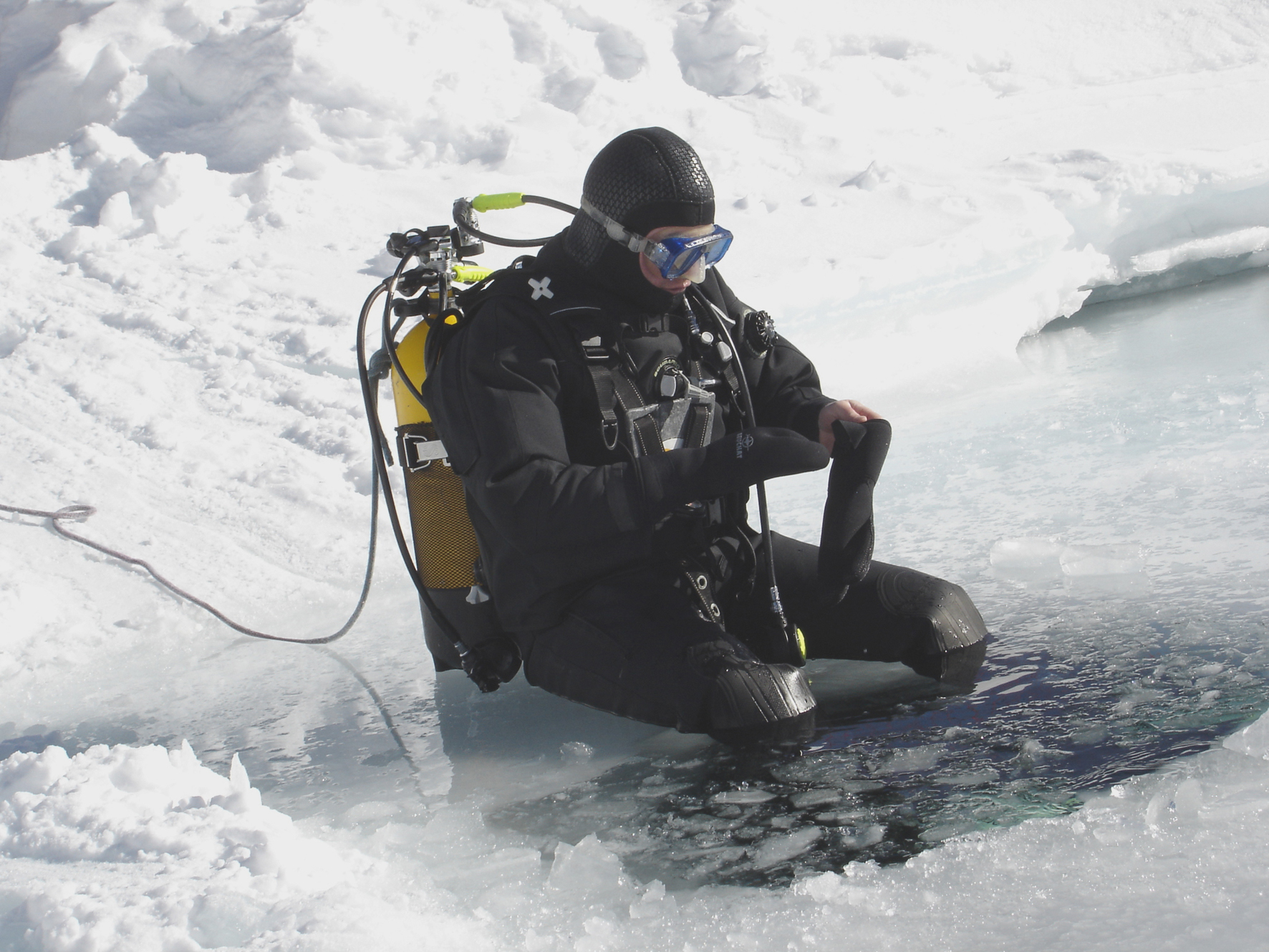 Plongée sous glace Piau-Engaly