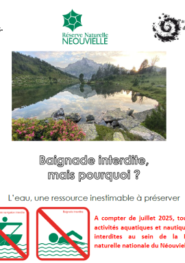 visuel Baignade interdite, mais pourquoi? 