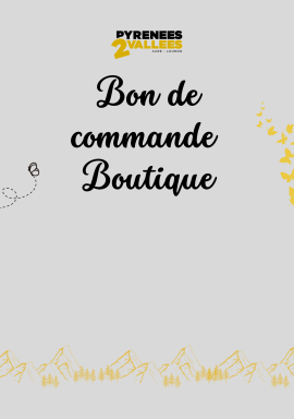 visuel texte bon de commande boutique