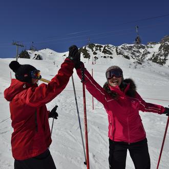 Ski débutants à Piau-Engaly