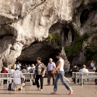 Grotte de Lourdes TIPOGRAPIK