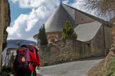 Pèlerins - église de Jézeau