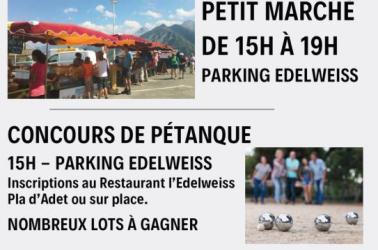 Marché du Pla d'Adet 