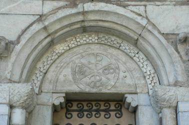 Portail d'entrée - église de Cadéac