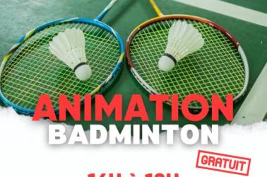 Animations sportives - BADMINTON