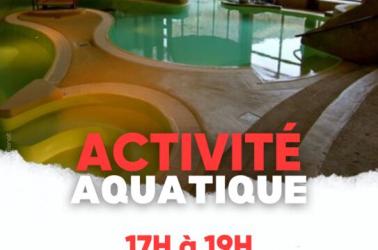 Animations sportives - activité ludique et aquatique