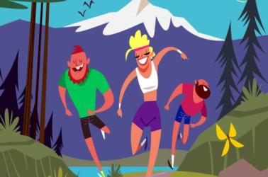 Affiche triathlon des pyrenees 2026 - 2