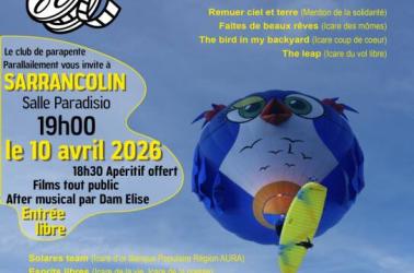 Affiche Nuit des Icares Sarrancolin