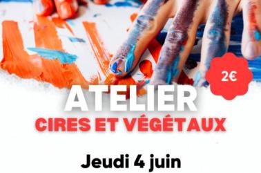 Animations Ete OT - Atelier cires et végétaux