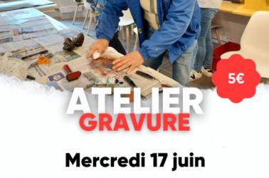 Animations Ete OT - atelier gravure