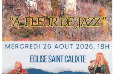 Affiche A fleur de jazz Saint-Calixte