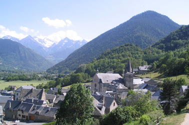 Le village d'Ancizan